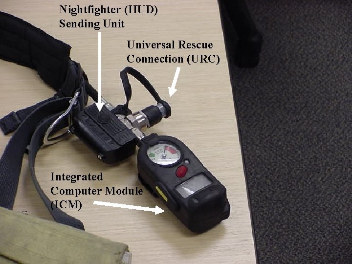 Nightfighter (HUD) Sending Unit Universal Rescue Connection (URC) Integrated Computer Module (ICM) Nightfighter (HUD) Sending Unit Universal Rescue Connection (URC) Integrated Computer Module (ICM)