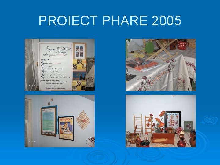 PROIECT PHARE 2005 