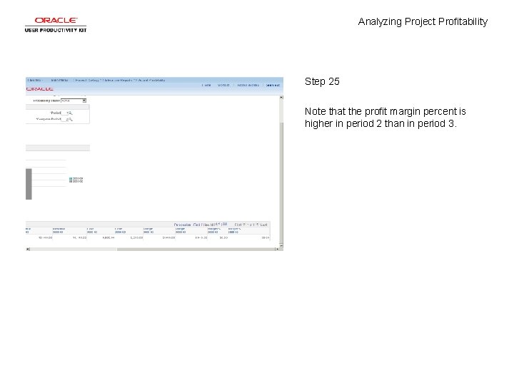 Analyzing Project Profitability Step 25 Note that the profit margin percent is higher in