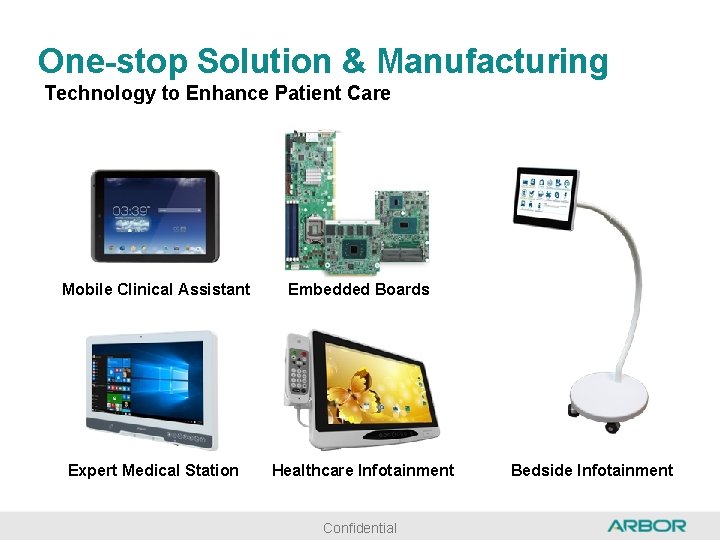 One-stop Solution & Manufacturing Technology to Enhance Patient Care Mobile Clinical Assistant Embedded Boards