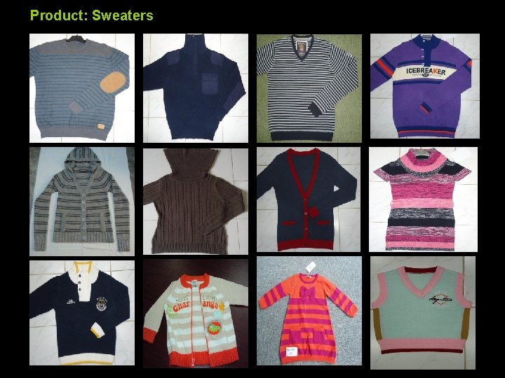 Product: Sweaters 