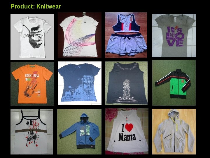 Product: Knitwear 