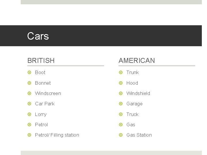 Cars BRITISH AMERICAN Boot Trunk Bonnet Hood Windscreen Windshield Car Park Garage Lorry Truck