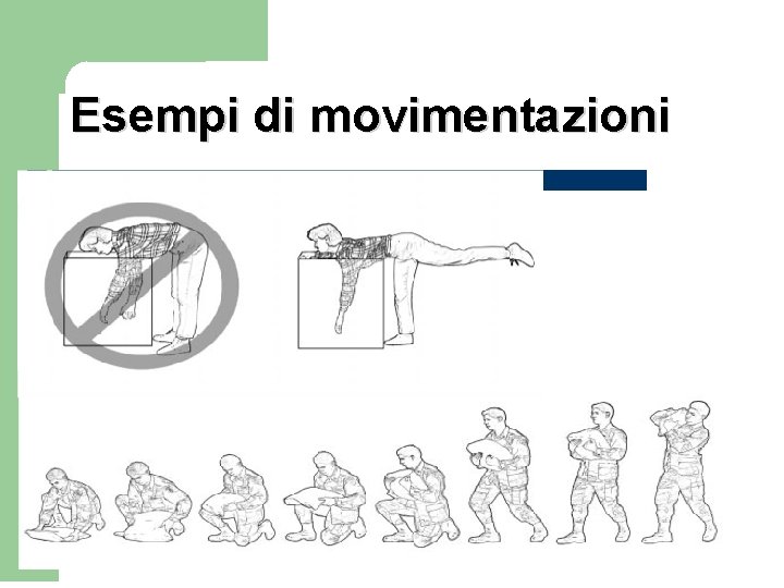 Esempi di movimentazioni 54 