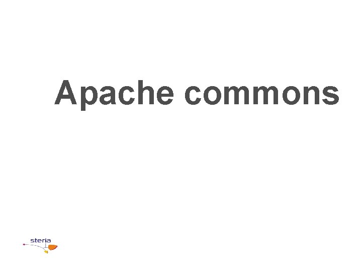 Apache commons 