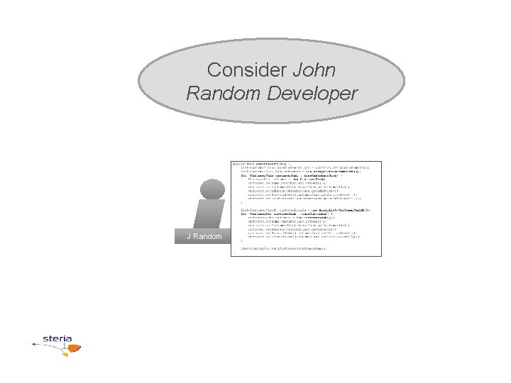 Consider John Random Developer J Random 