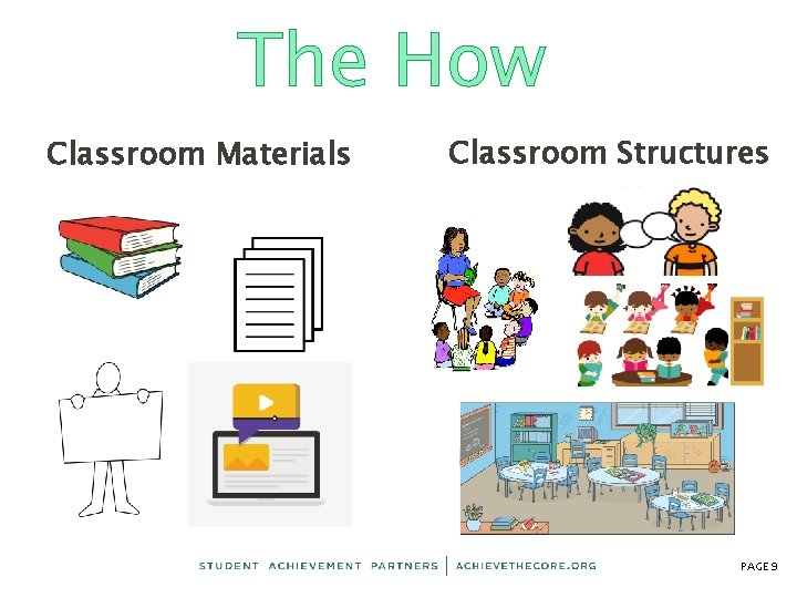 The How Classroom Materials Classroom Structures PAGE 9 