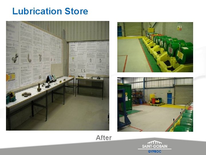 Lubrication Store After 