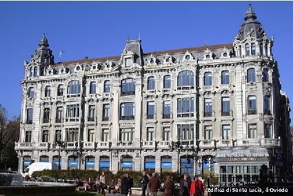 Bâtiment Conseil de gouvernement de la Principauté des Asturies à Oviedo Edifico di Santo