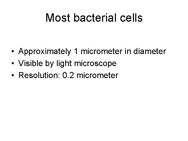 Bacterial morphology metabolism and growth Dr mer Kkbasmac