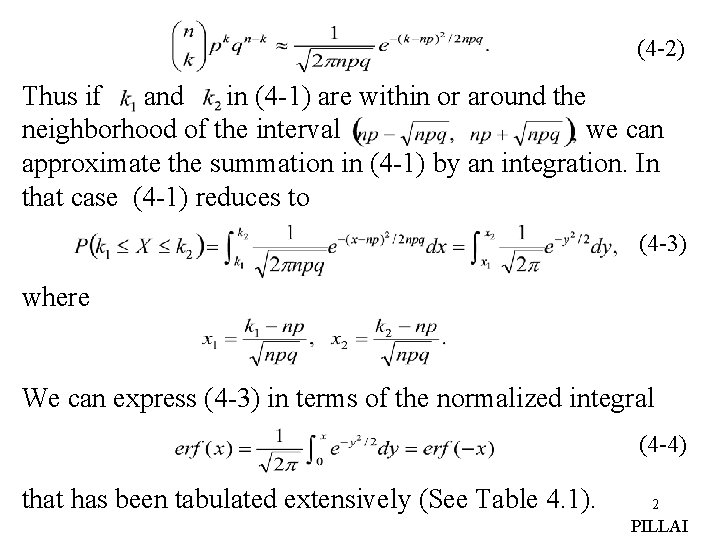 (4 -2) Thus if and in (4 -1) are within or around the neighborhood