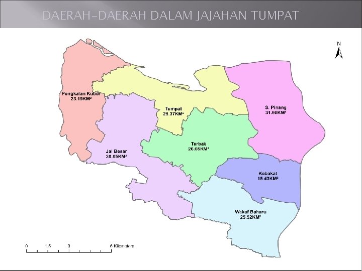 DAERAH-DAERAH DALAM JAJAHAN TUMPAT 