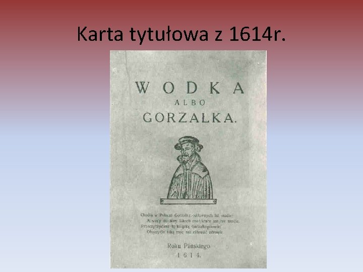 Karta tytułowa z 1614 r. 