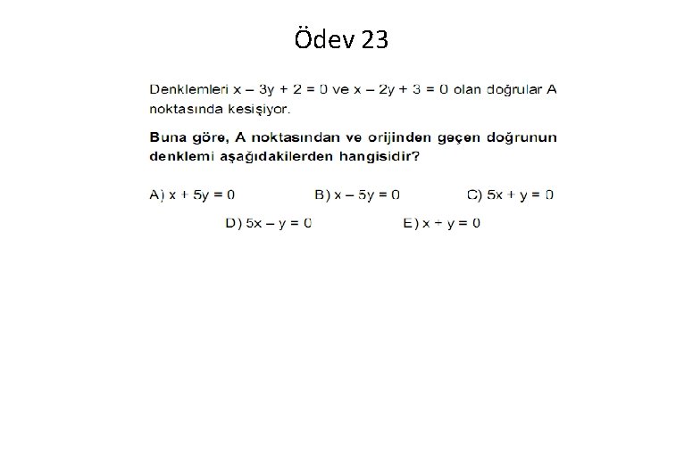 Ödev 23 