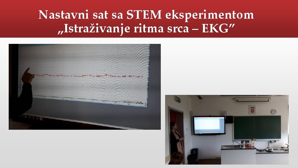 Nastavni sat sa STEM eksperimentom „Istraživanje ritma srca – EKG” 