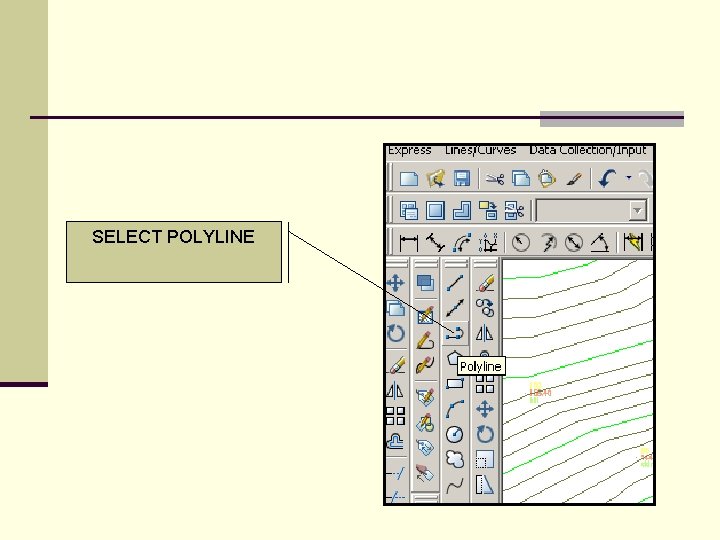 SELECT POLYLINE 