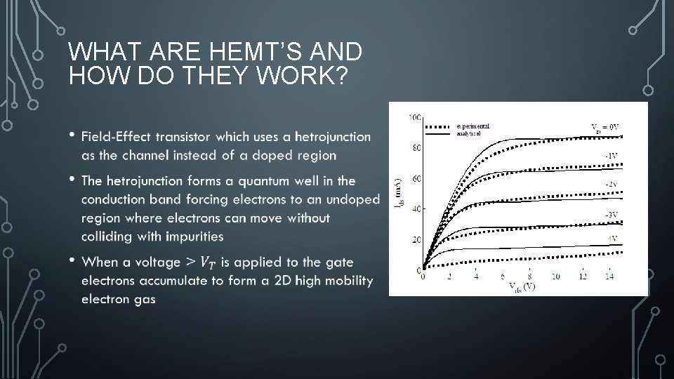 WHAT ARE HEMT’S AND HOW DO THEY WORK? • 