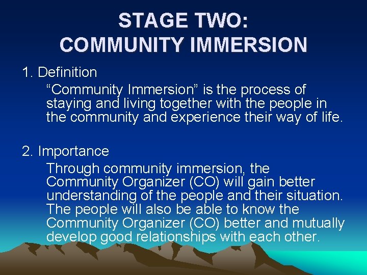 Chapter VIII Community organizing process By Ph D