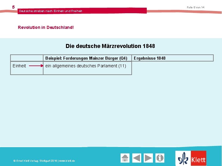 5 Folie 5 von 14 Deutsche streben nach Einheit und Freiheit Revolution in Deutschland!