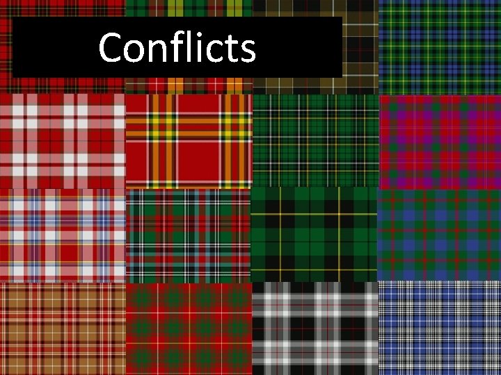 Conflicts 