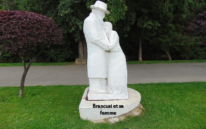 Brancusi et sa femme 