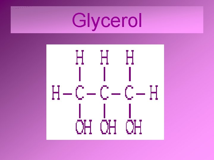 Glycerol 