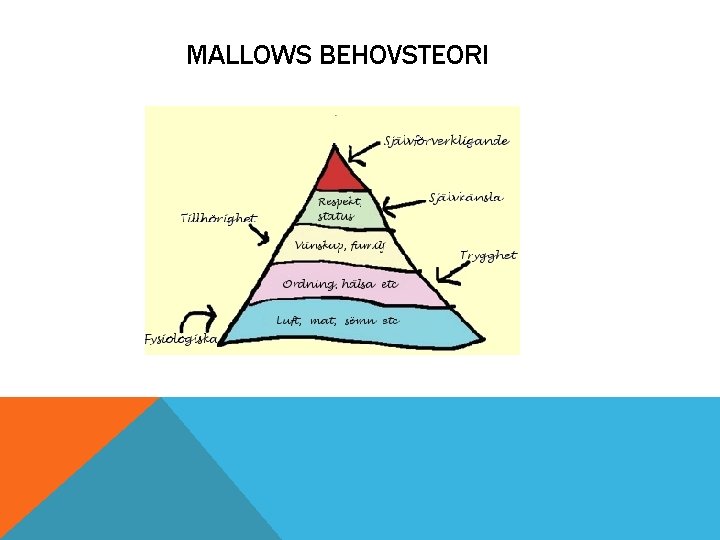 MALLOWS BEHOVSTEORI 