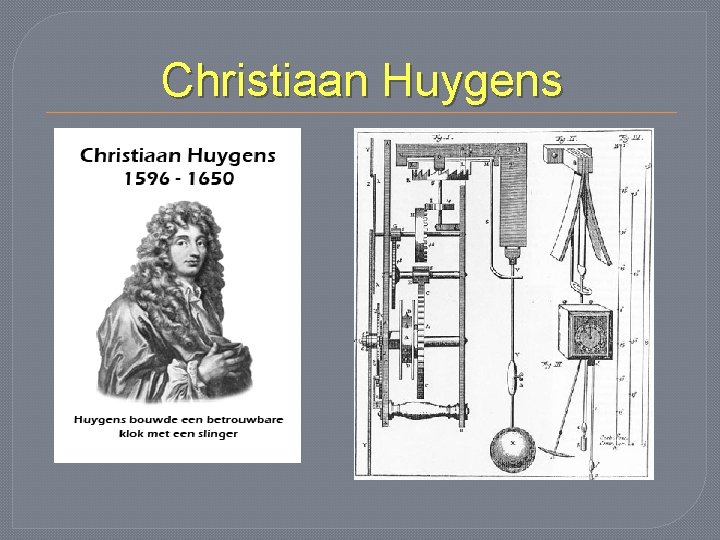Christiaan Huygens 