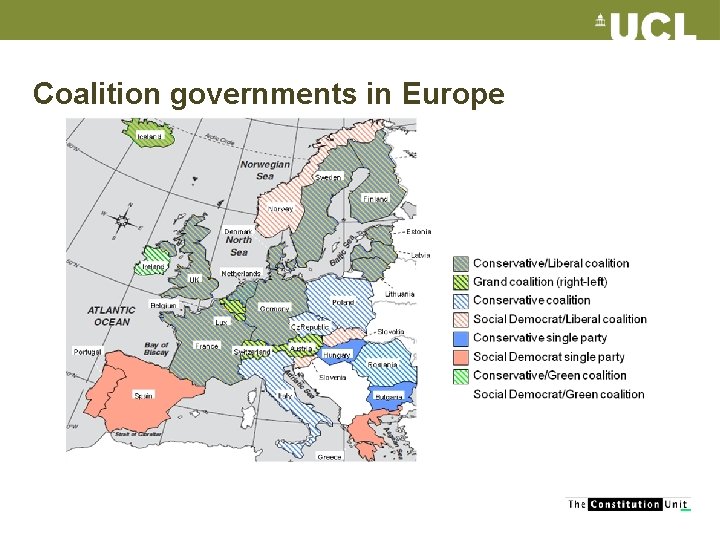 Coalition governments in Europe 