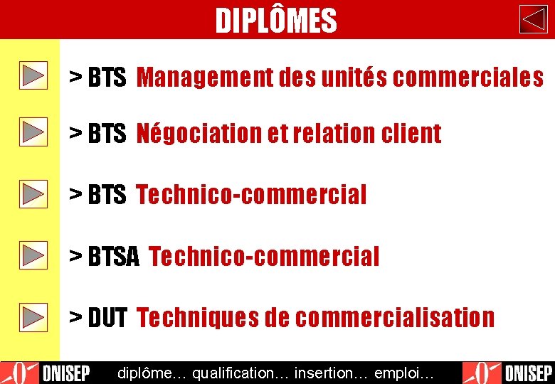 DIPLÔMES > BTS Management des unités commerciales > BTS Négociation et relation client >