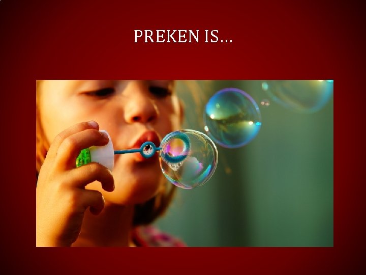 PREKEN IS… 