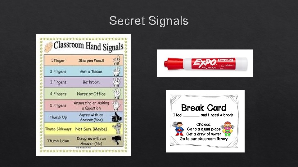 Secret Signals 