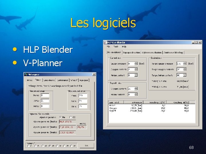 Les logiciels • HLP Blender • V-Planner 68 