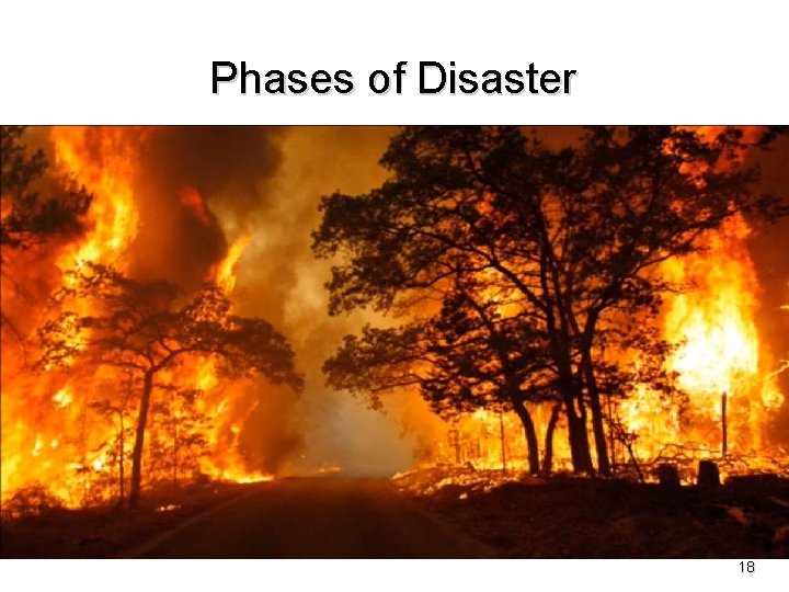 Phases of Disaster 18 