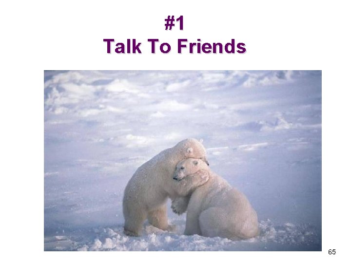 #1 Talk To Friends 65 