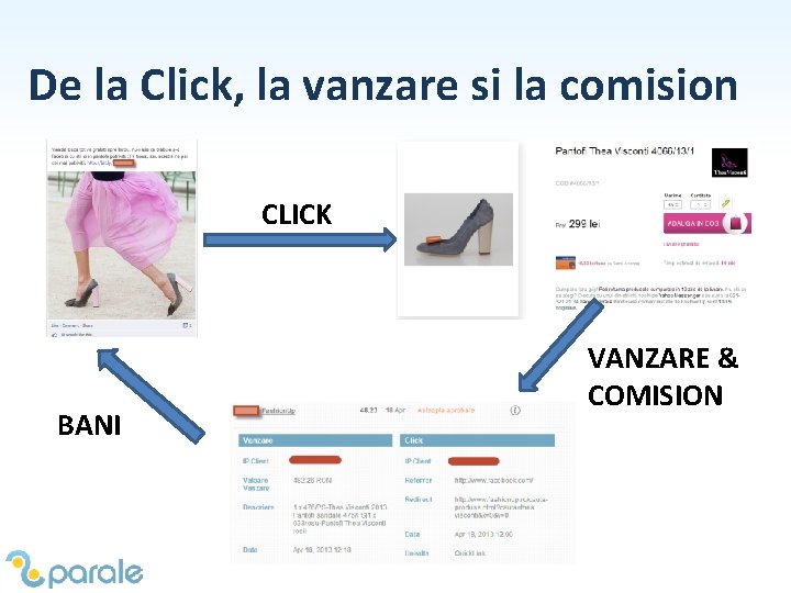 De la Click, la vanzare si la comision CLICK BANI VANZARE & COMISION 