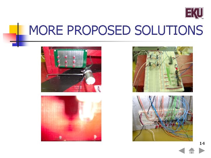 MORE PROPOSED SOLUTIONS 14 