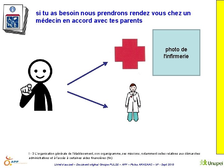 si tu as besoin nous prendrons rendez vous chez un médecin en accord avec