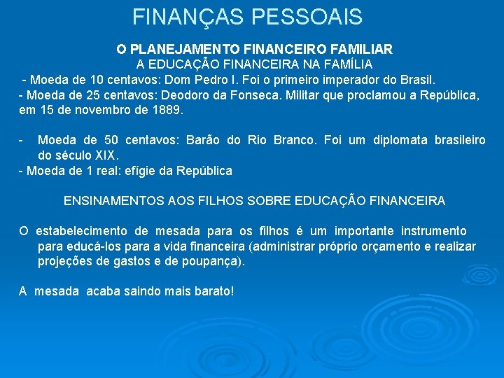 FINANÇAS PESSOAIS O PLANEJAMENTO FINANCEIRO FAMILIAR A EDUCAÇÃO FINANCEIRA NA FAMÍLIA - Moeda de FINANÇAS PESSOAIS O PLANEJAMENTO FINANCEIRO FAMILIAR A EDUCAÇÃO FINANCEIRA NA FAMÍLIA - Moeda de