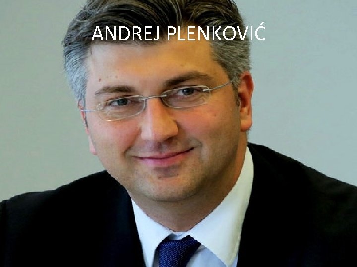 ANDREJ PLENKOVIĆ 