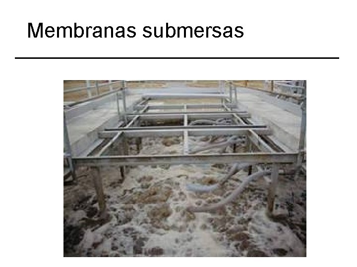 Membranas submersas 