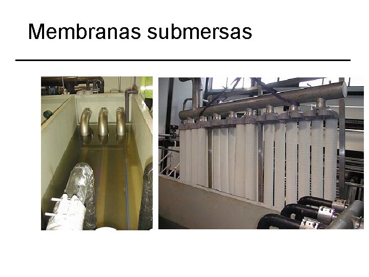 Membranas submersas 