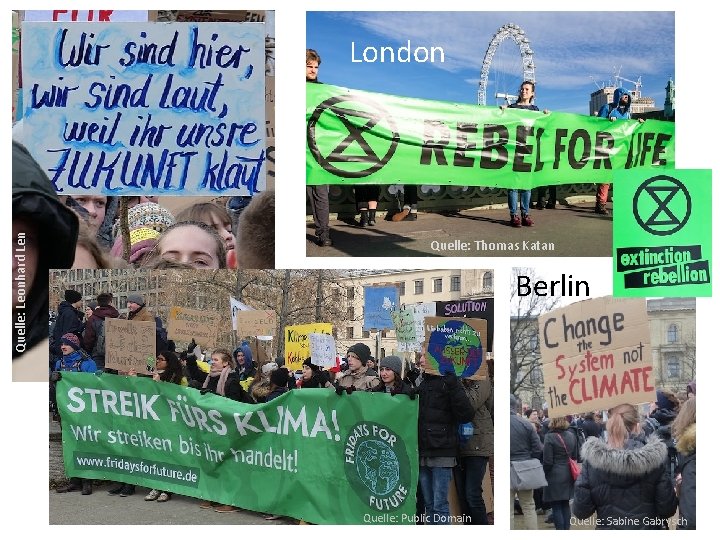 Quelle: Leonhard Len London Quelle: Thomas Katan Berlin Quelle: Public Domain Quelle: Sabine Gabrysch