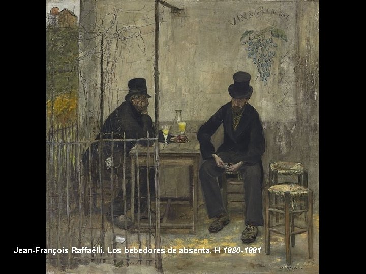 Jean-François Raffaëlli. Los bebedores de absenta. H 1880 -1881 