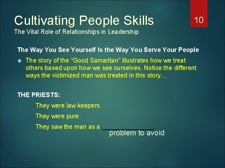 Cultivating People Skills 10 The Vital Role of Relationships in Leadership The Way You