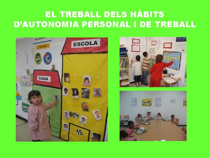 EL TREBALL DELS HÀBITS D’AUTONOMIA PERSONAL I DE TREBALL 
