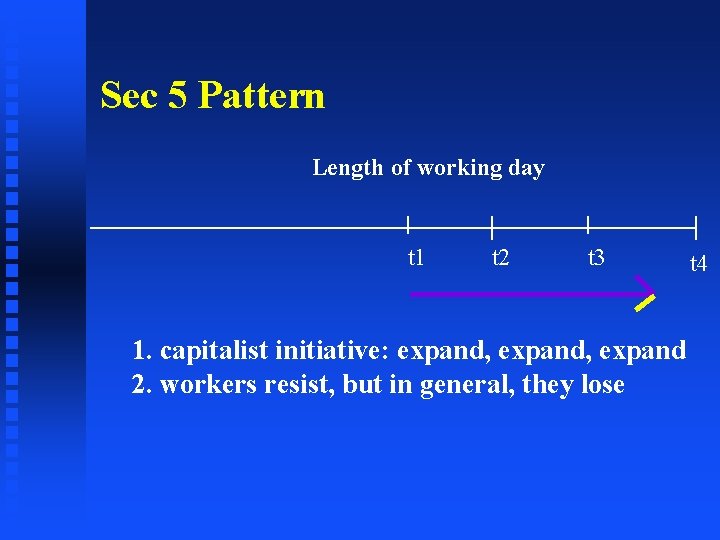 Sec 5 Pattern Length of working day t 1 t 2 t 3 1.
