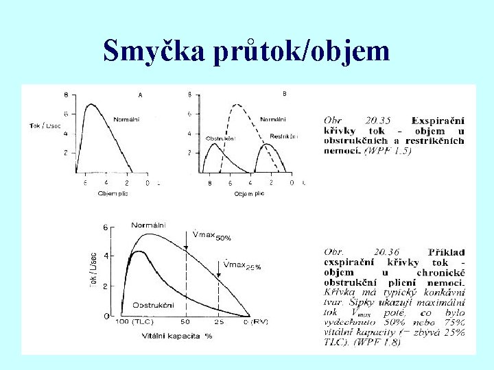 Smyčka průtok/objem 