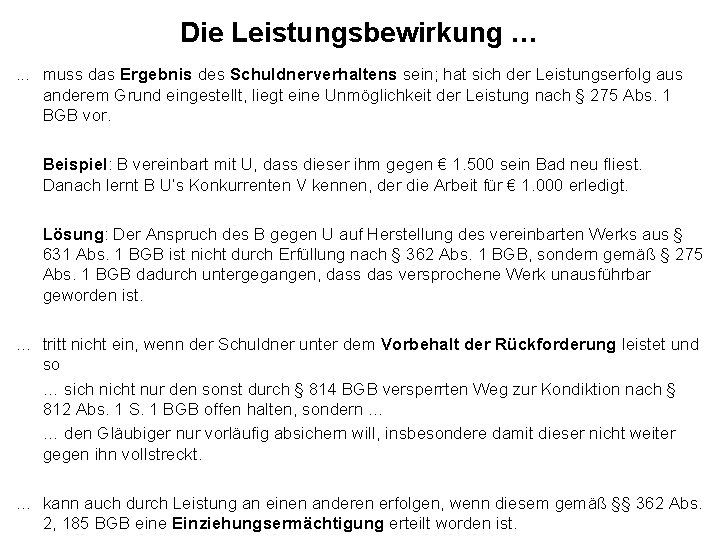 Theorie Der Realen Leistungsbewirkung slidetodoc.com