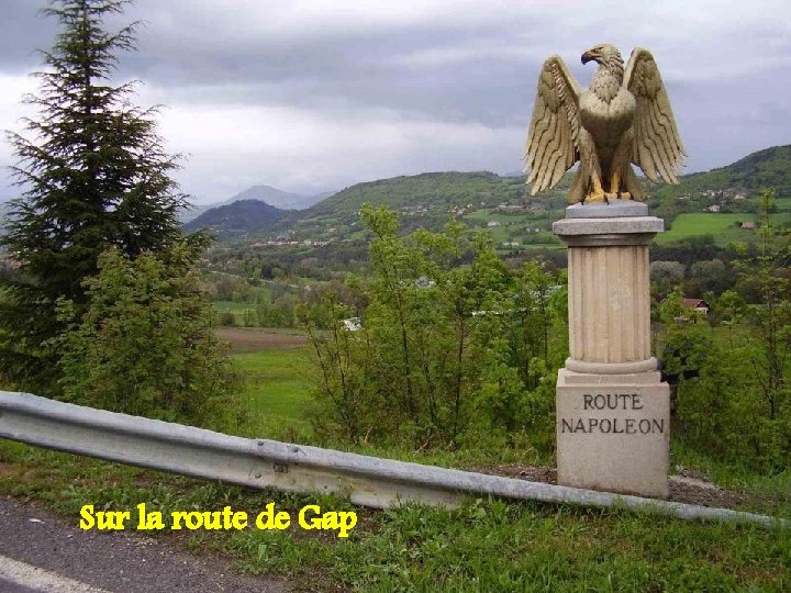 Sur la route de Gap 